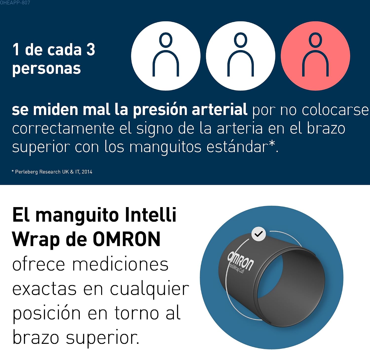 Thumbnail 2 de OMRON X4 Connect AFib tensiómetro 22-42 cm