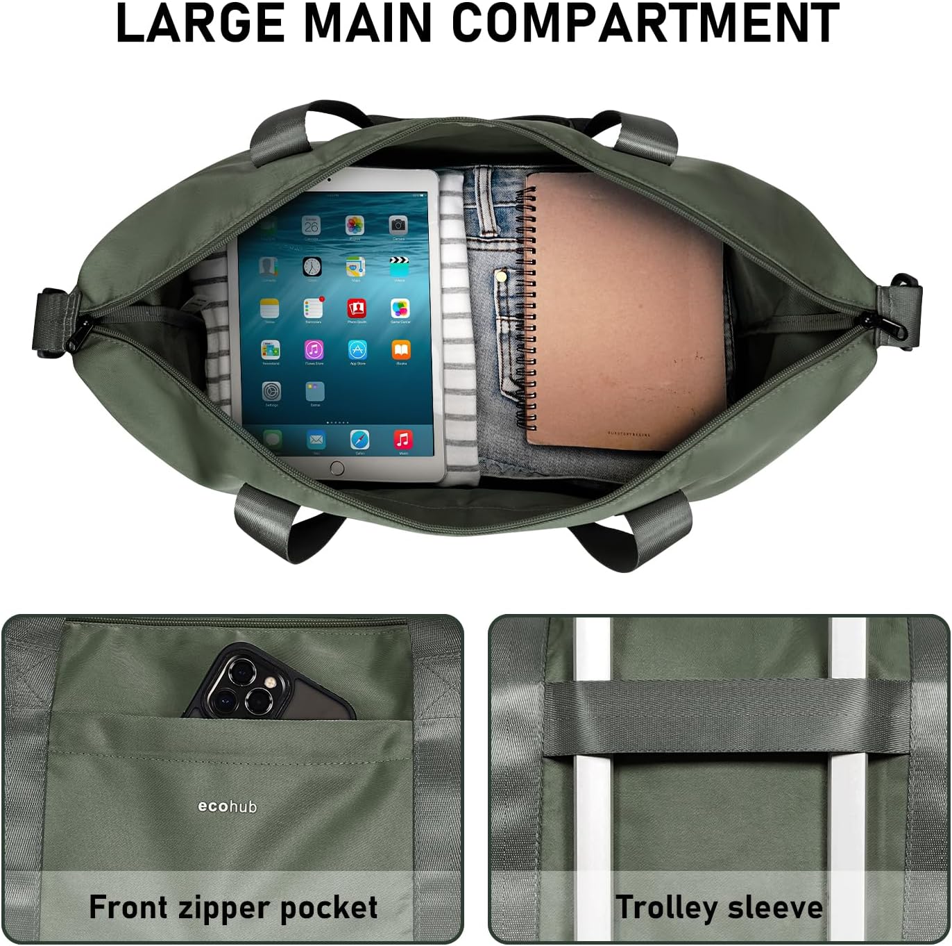 Thumbnail 4 de ECOHUB 30L Reisetasche Handgepäck Easyjet
