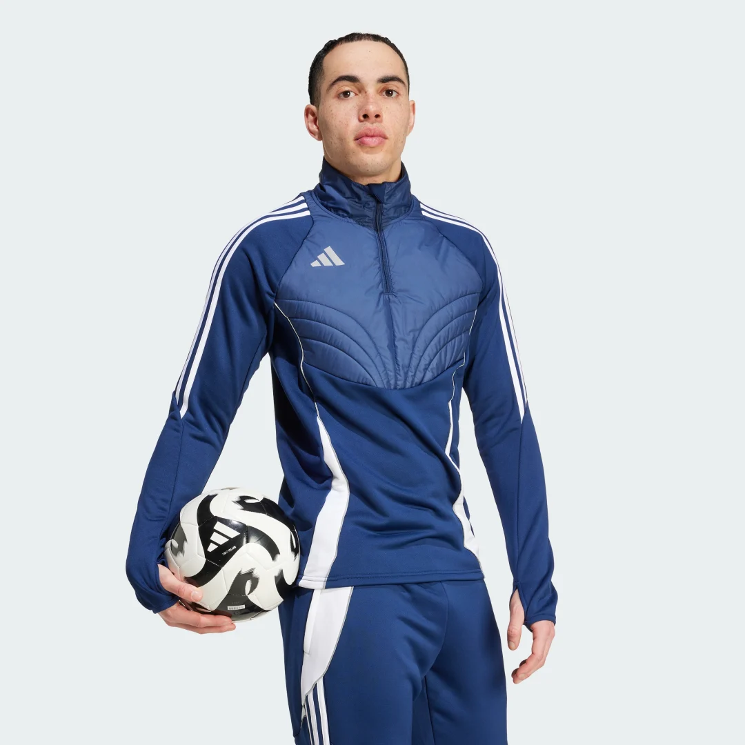 Detalle de Adidas Sudadera Tiro 24 Winterized (azul): ficha de compra