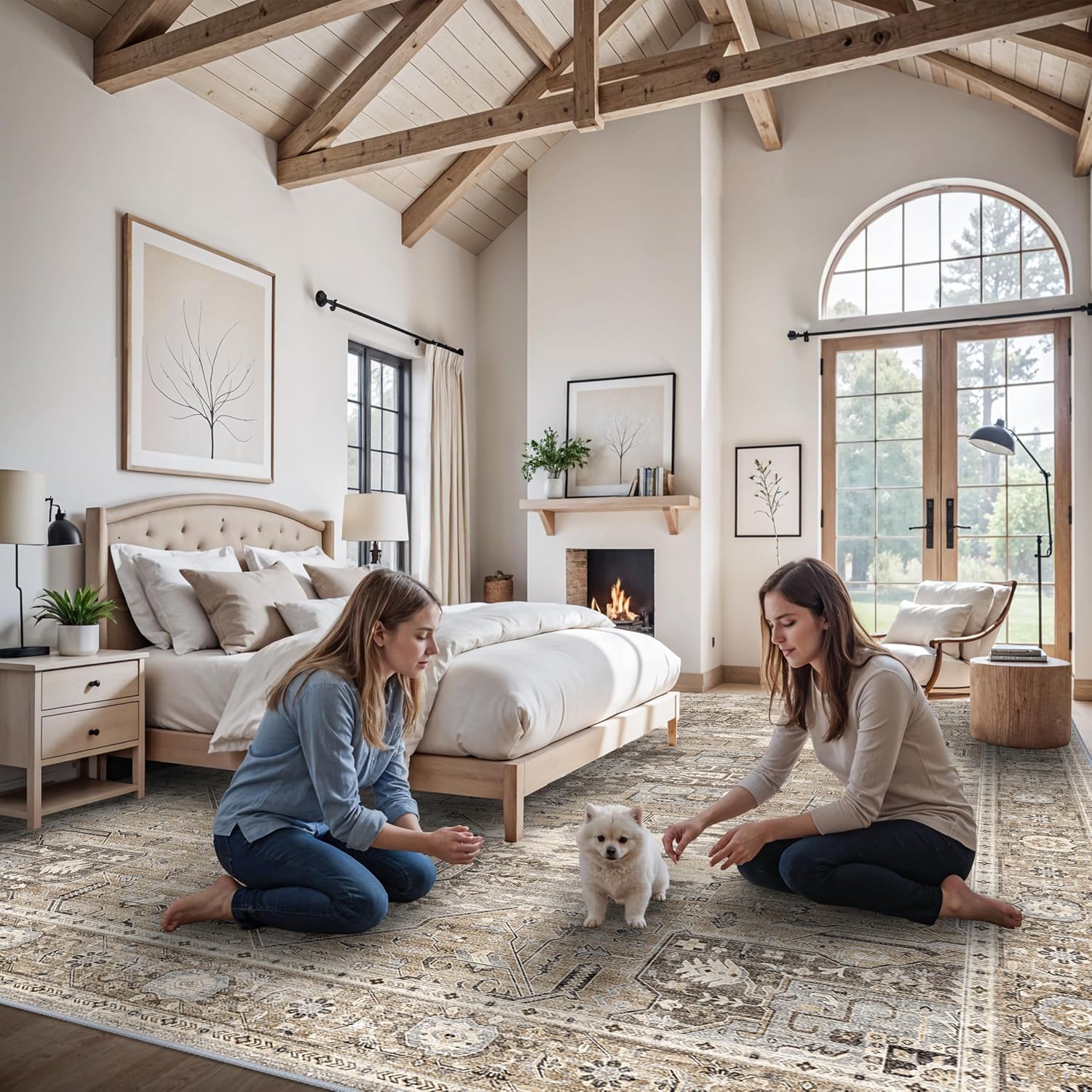 Detalle 2 de RUUGME 12x14 Washable Area Rug ๐