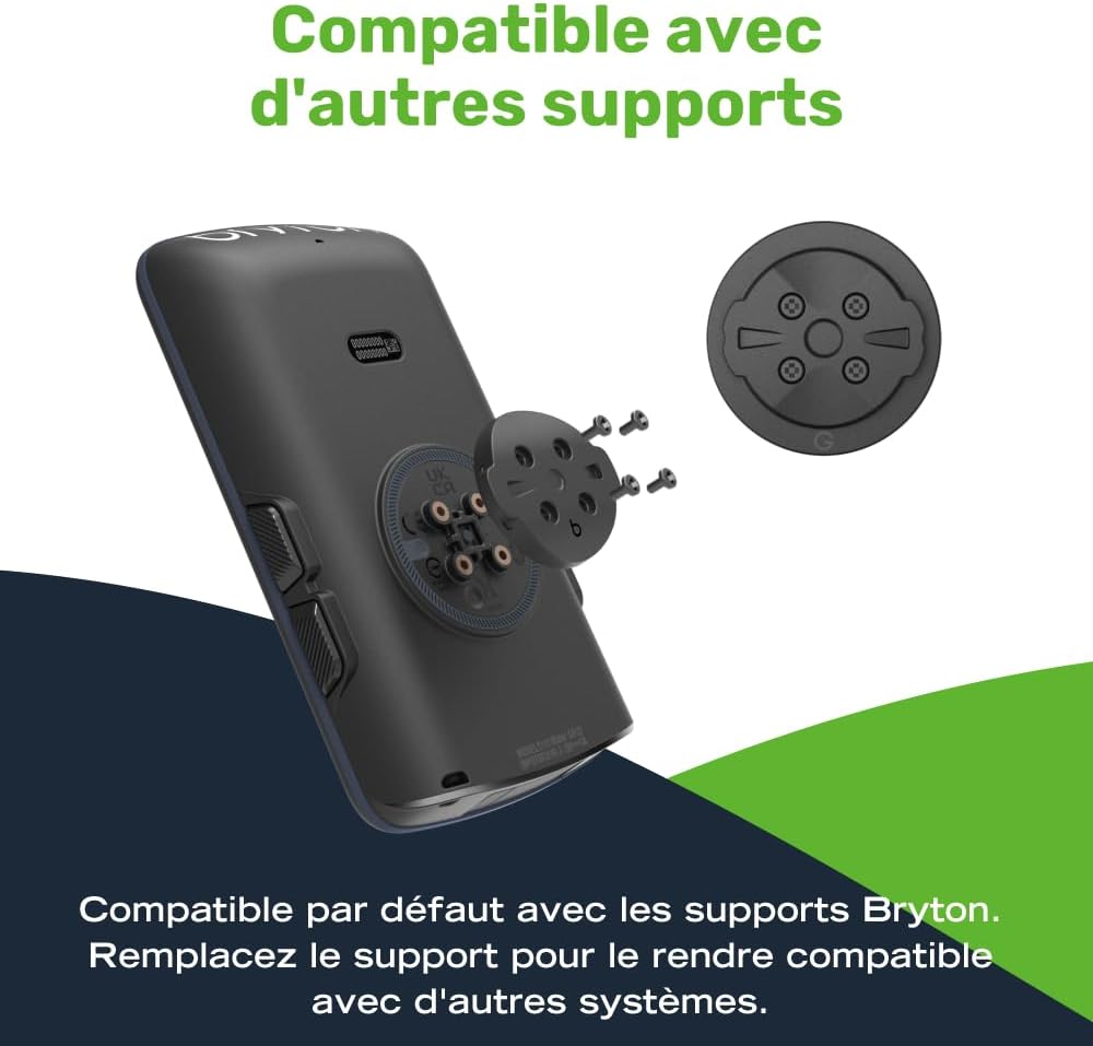 Thumbnail 5 de Bryton Rider S810 – Compteur GPS Vélo à écran couleur 3,5" avec cartes Europe hors ligne et navigation virage par virage