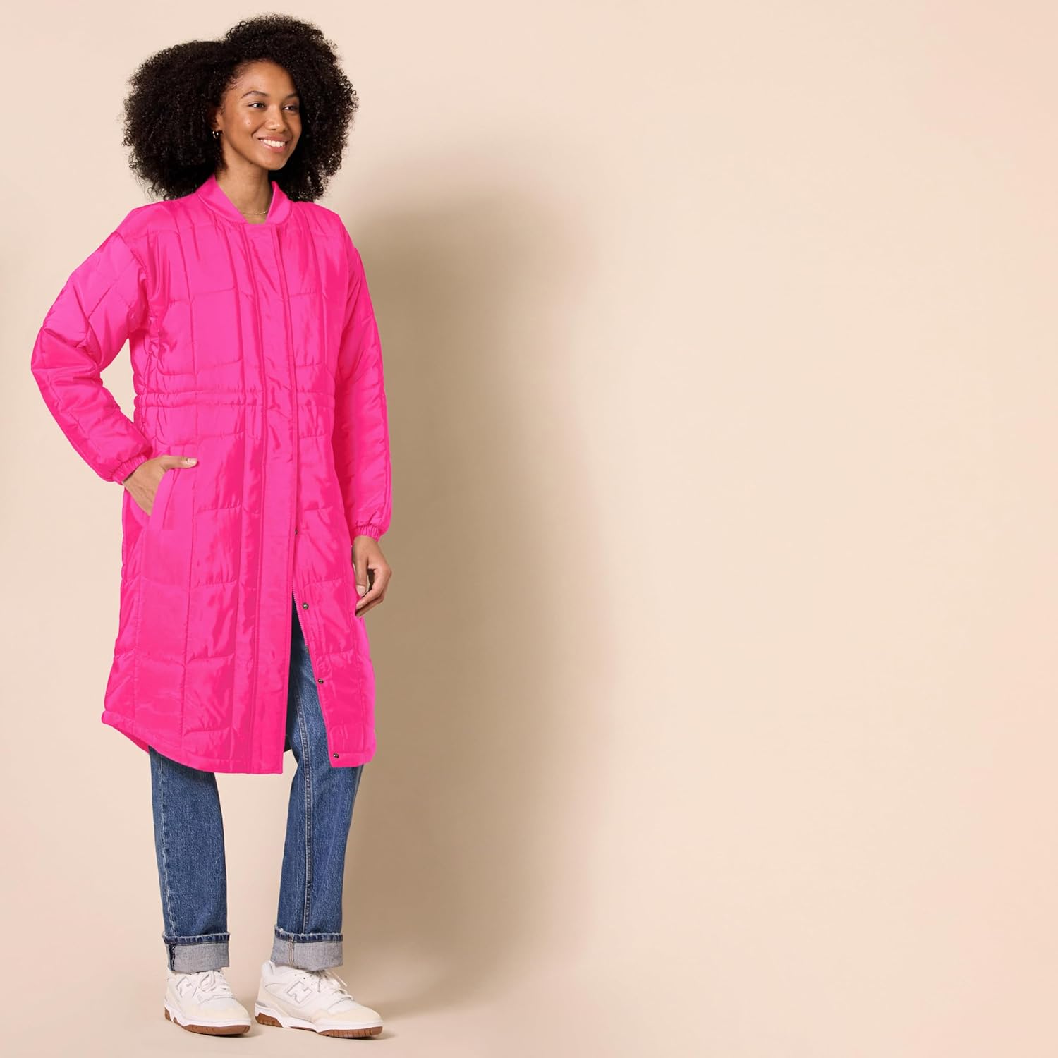 Thumbnail 1 de Amazon Essentials Damen Übergroßer Steppmantel – oversized, wasserabweisend und warm gefüttert
