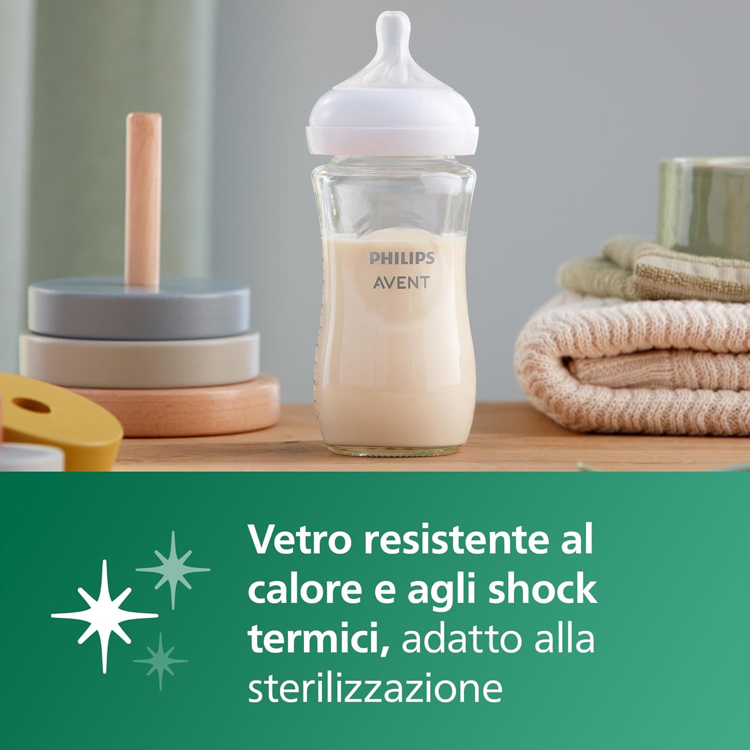Thumbnail 6 de Philips Avent SCY933/02 Biberon vetro 240 ml