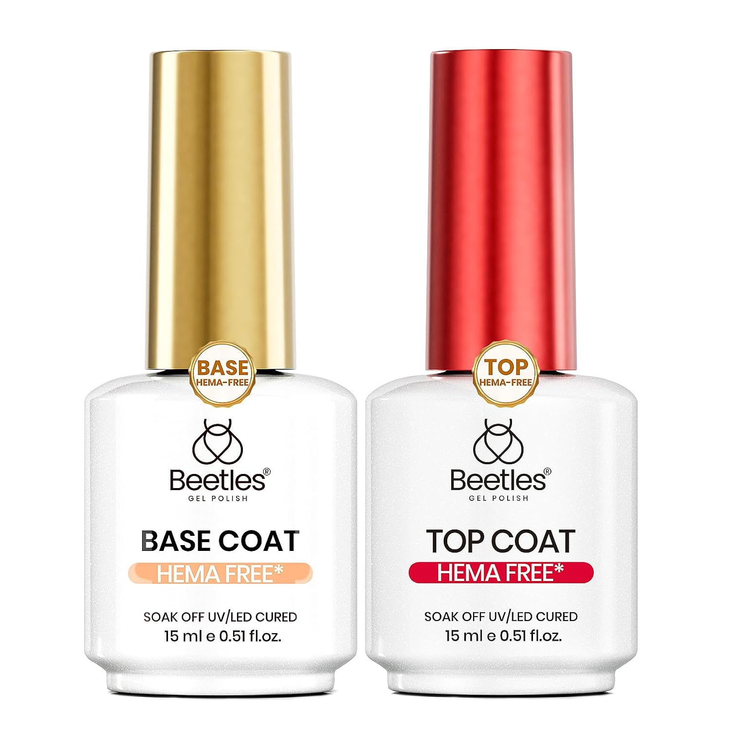 Thumbnail 6 de Beetles Blooming Gel & Base Top Coat Set – 3pcs 15ml for Marble & Blooming Nail Art