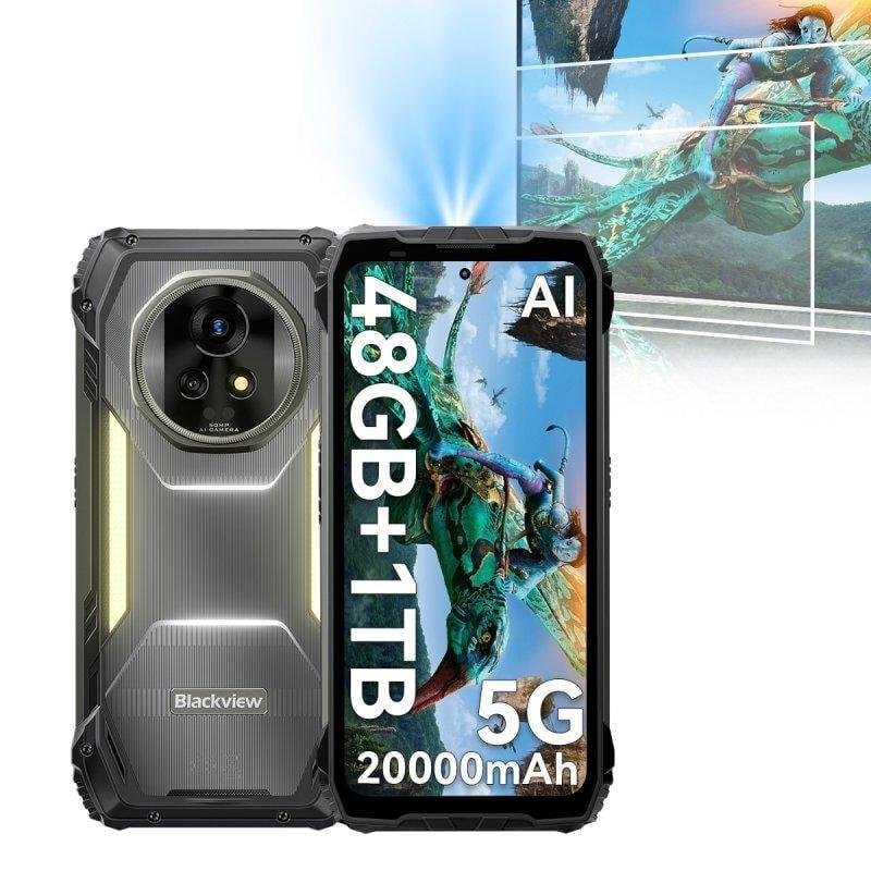 Detalle de Blackview Xplore 2 5G: fuerza y autonomía para profesionales en entornos extremos