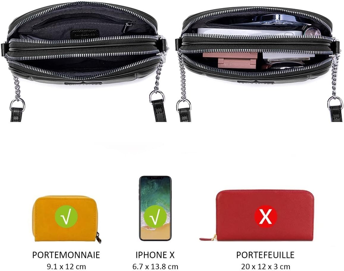 Thumbnail 4 de David Jones Petit sac bandoulière L21 cm