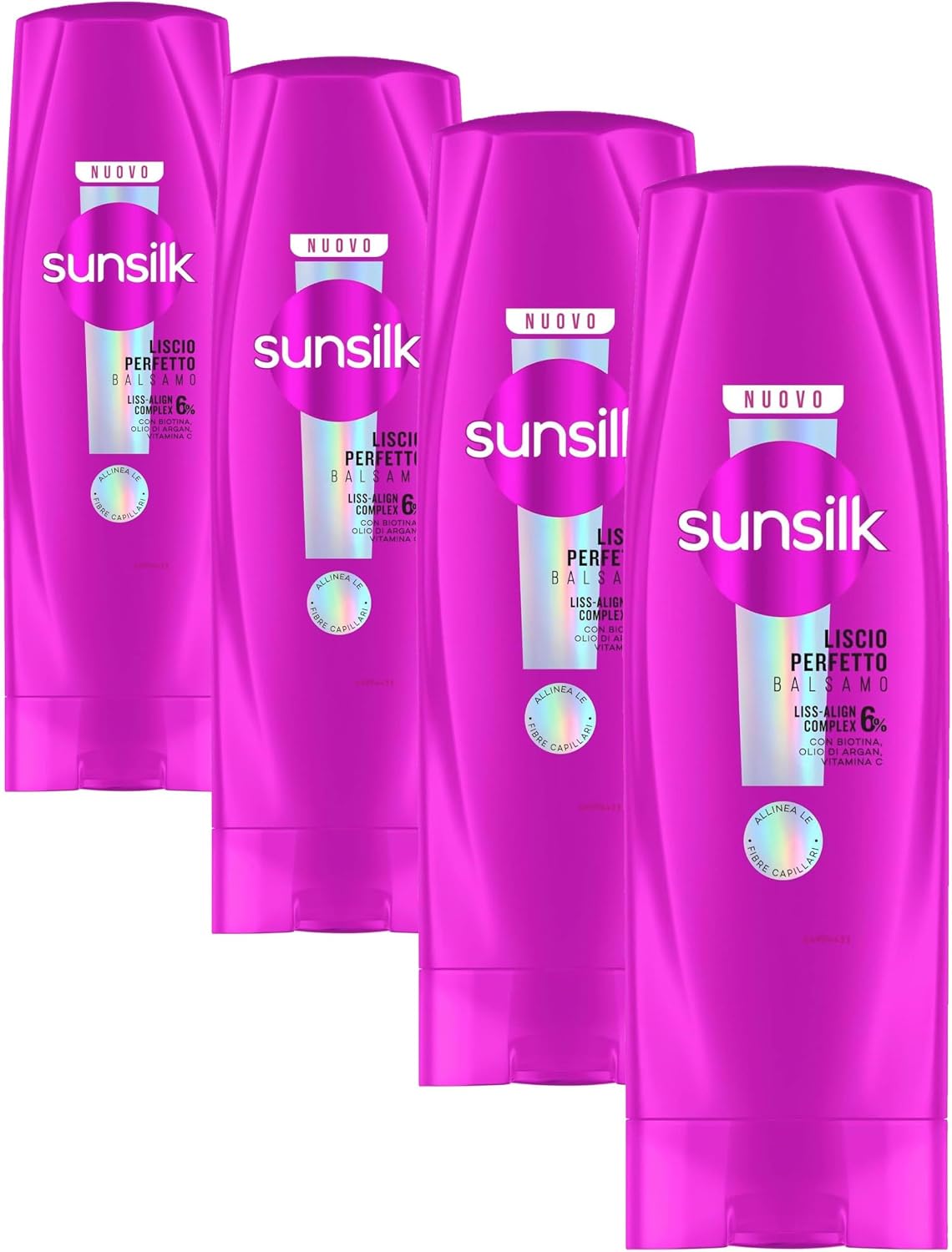 Detalle de Sunsilk Balsamo Olio d’Argan e di Mandorle – Rinforzo per Capelli Fragili e Sciupati, 200 ml