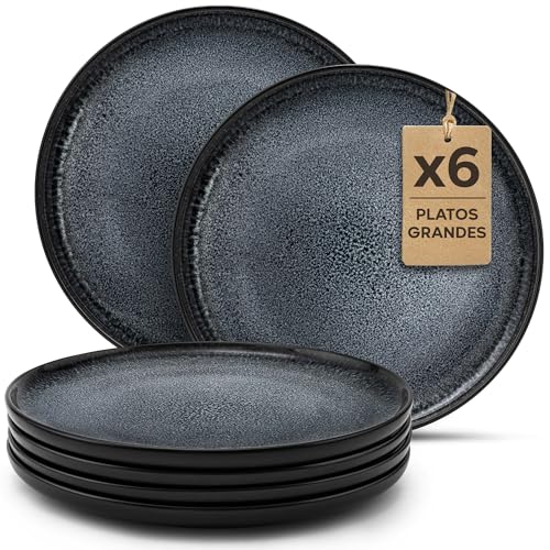Twinzee 6 Grande Assiette Granite, compatible micro-onde ⚙