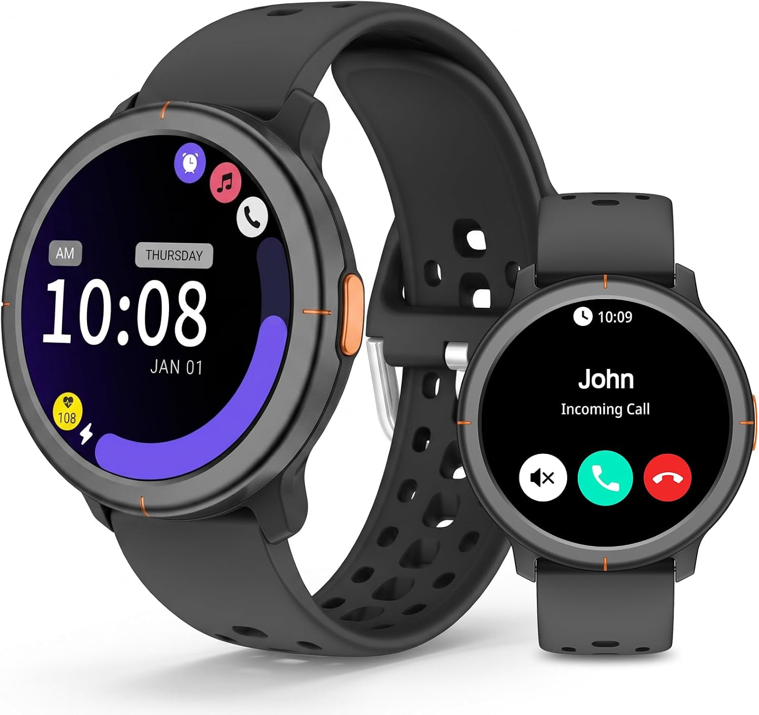 Detalle de SOUIE Smart Watch for Men and Women with Bluetooth Calls and Activity Tracking