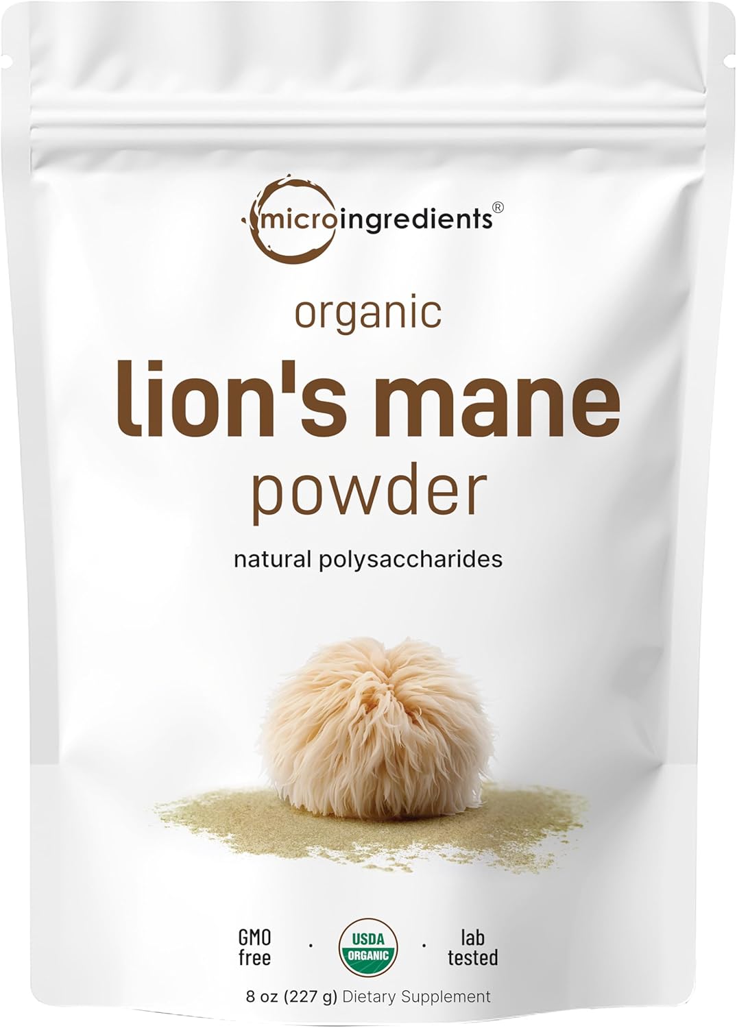 Detalle 2 de Micro Ingredients Lion’s Mane Mushroom Powder 16 oz