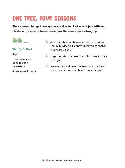 Thumbnail 4 de Nature Activity Book for Little Ones: 100+ Activities for Outdoor Fun