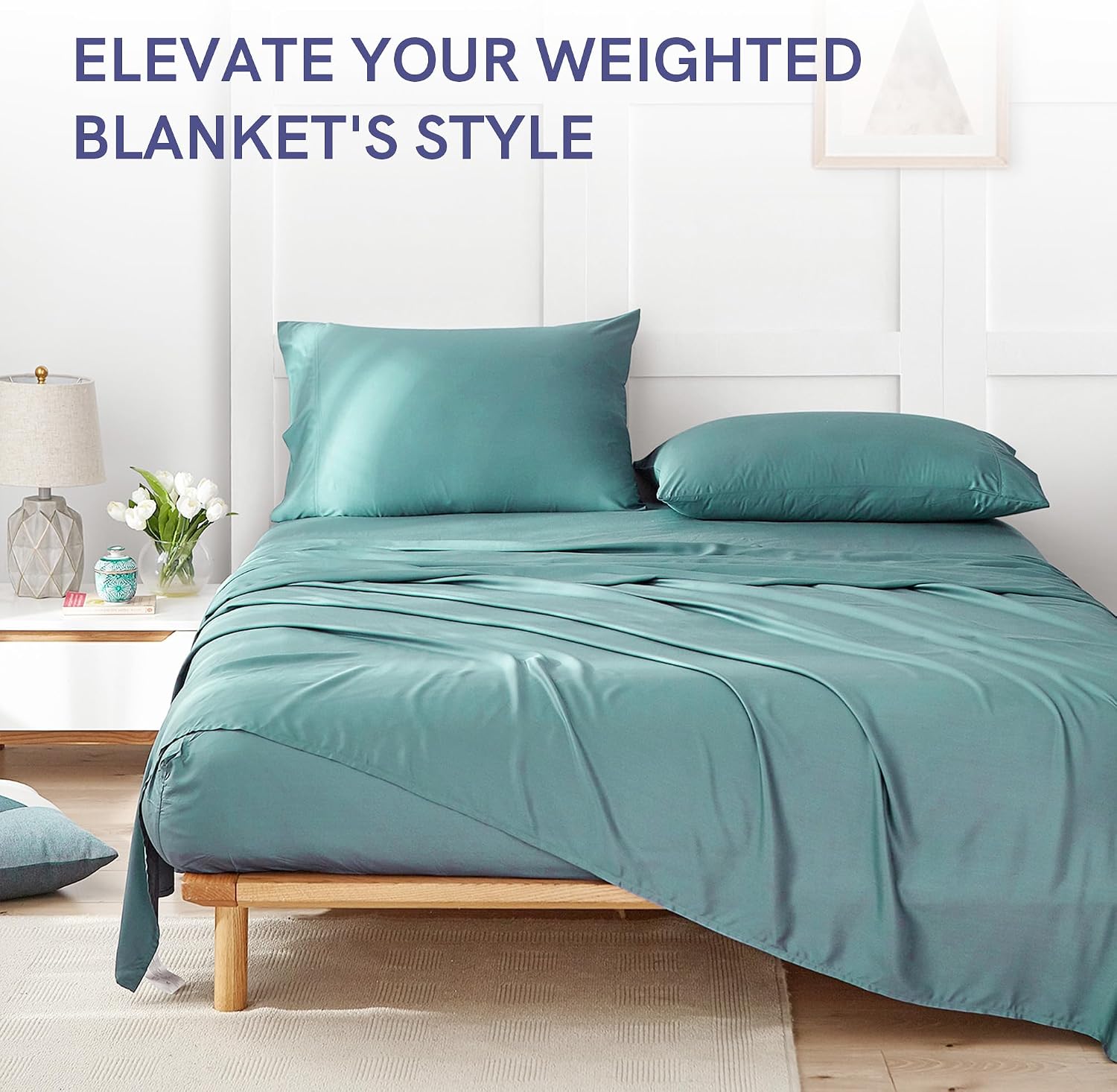 Detalle 2 de YnM Bamboo Duvet Cover 60" x 80
