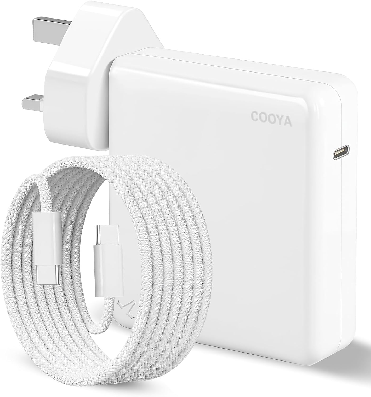 Detalle de COOYA 140W USB C Super Fast Charger for MacBook Pro & More