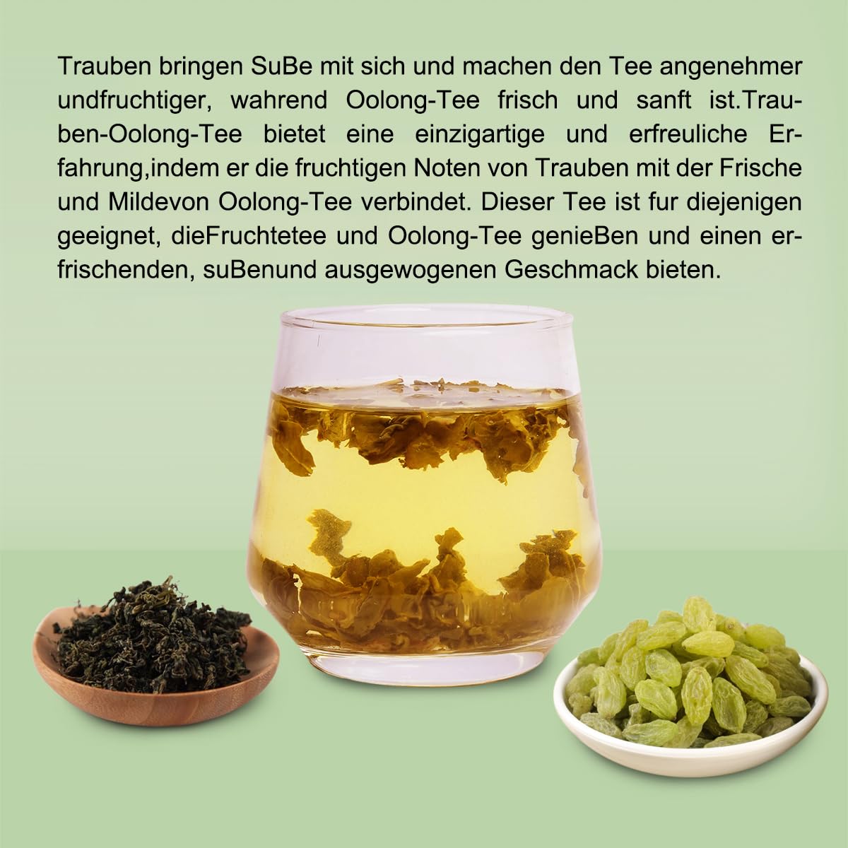 Thumbnail 2 de HANFANGLING Trauben Oolong Tee –Natürlicher Traubentee mit Tieguanyin-Essenz