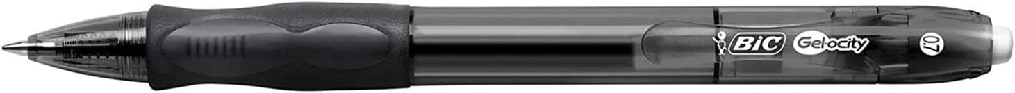 Thumbnail 1 de BIC Gel-ocity Original Gel Ink Pens, 0.7mm, Black, Pack of 12