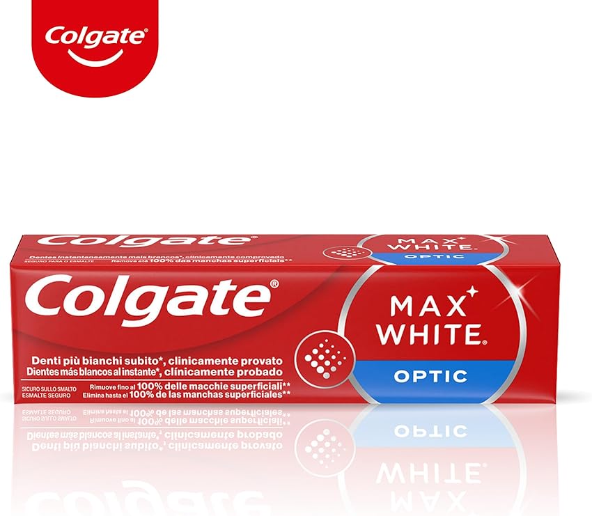 Thumbnail 1 de Colgate Max White Optic pasta blanqueadora 75 ml 🪥