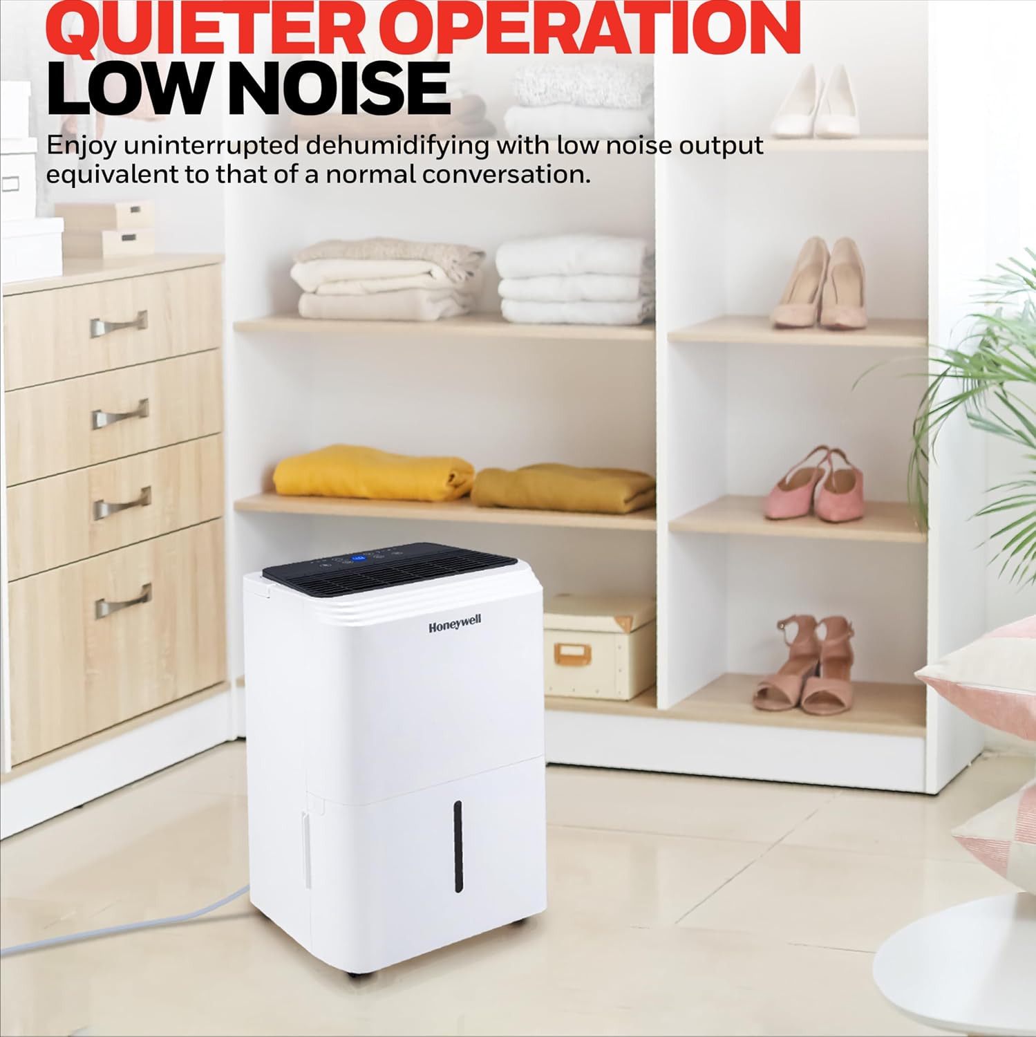 Thumbnail 3 de Honeywell 12L/Day Dehumidifier 2.5L tank