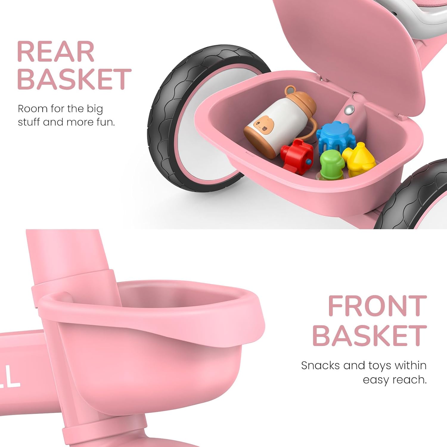 Thumbnail 5 de Umatoll Toddler Tricycle 18–48 Months