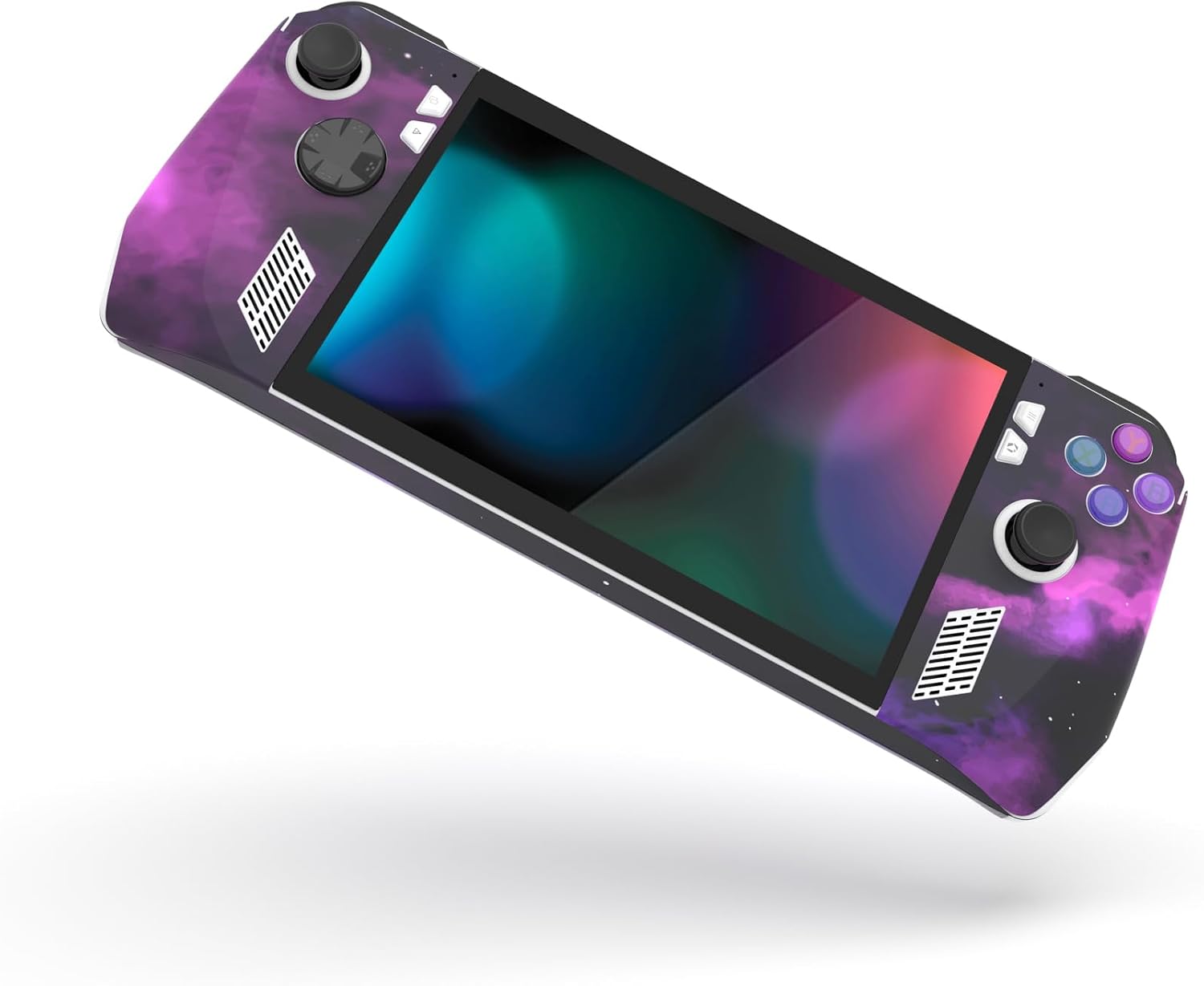 Detalle 2 de PlayVital 2 Set Protective Skin Decal for ROG Ally — Purple Deep Space