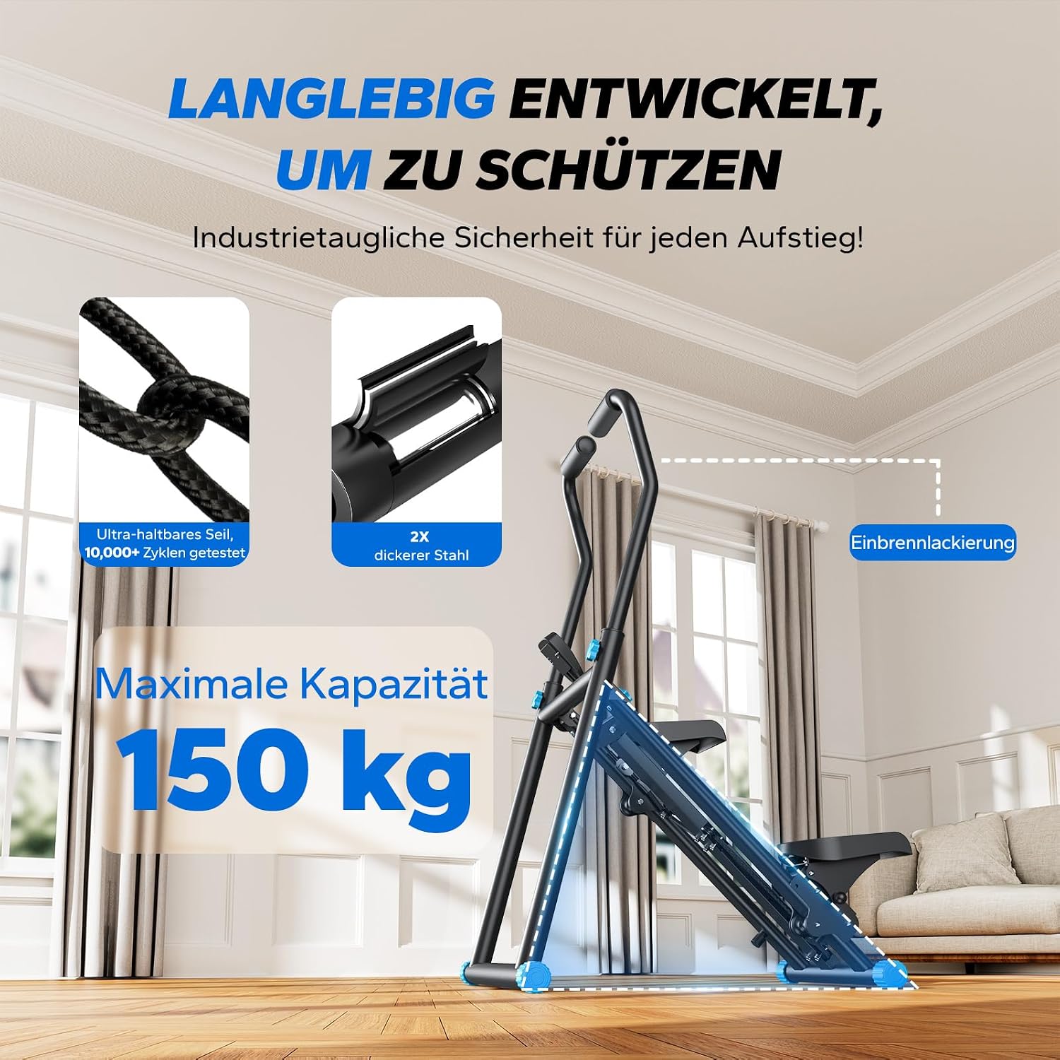 Thumbnail 4 de MERACH 2025 Stair Stepper Pro 3 Stufen đ