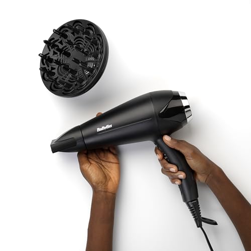 Detalle 2 de BaByliss Sèche-cheveux Turbo Smooth 2200W – Puissant et léger avec diffuseur large