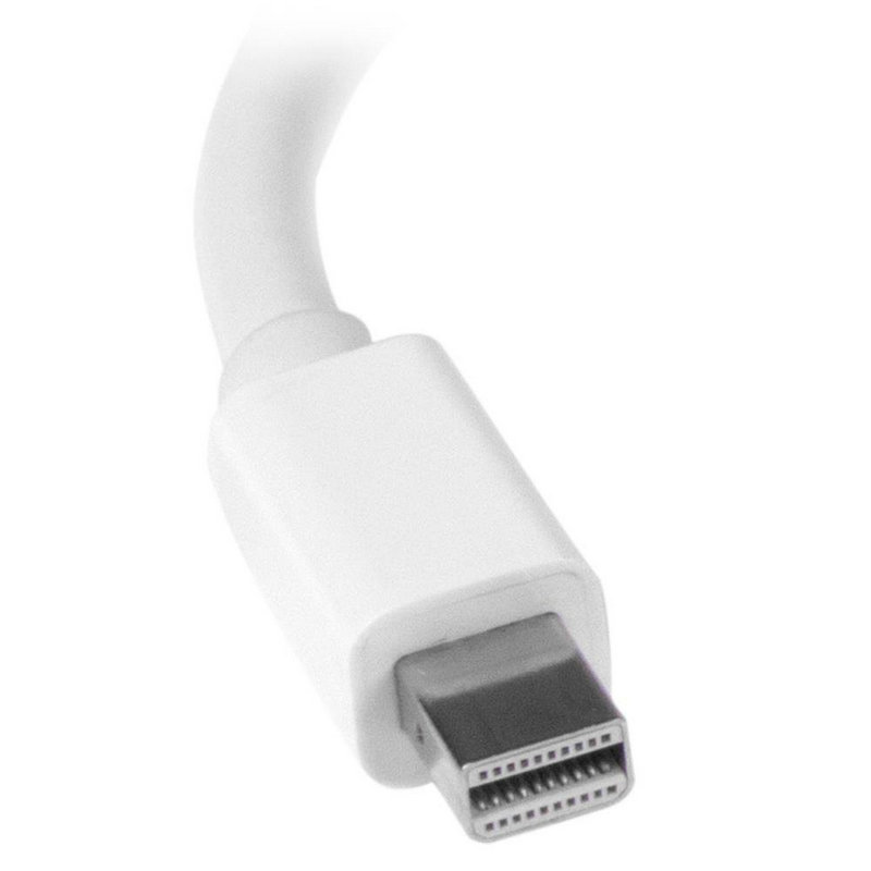 Detalle 2 de Startech Adaptador Mini DisplayPort a HDMI o VGA Blanco (MDP2HDVGA)