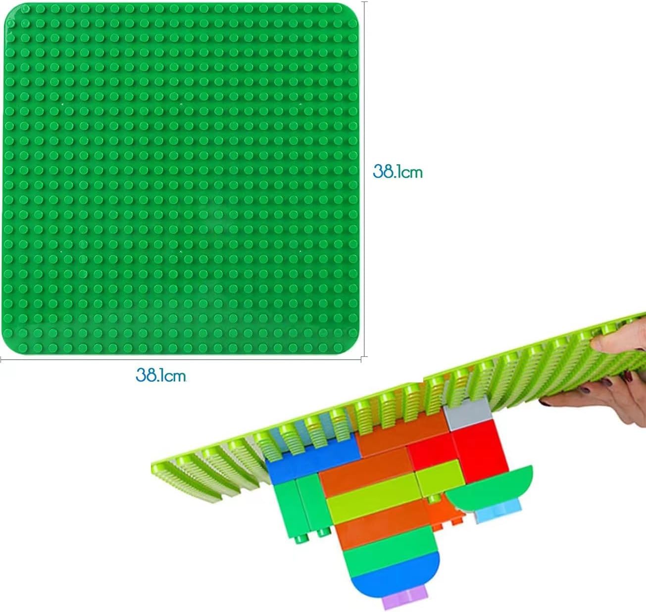 Detalle 1 de HUYIYI Duplo Bauplatte 2er Set 38,4
