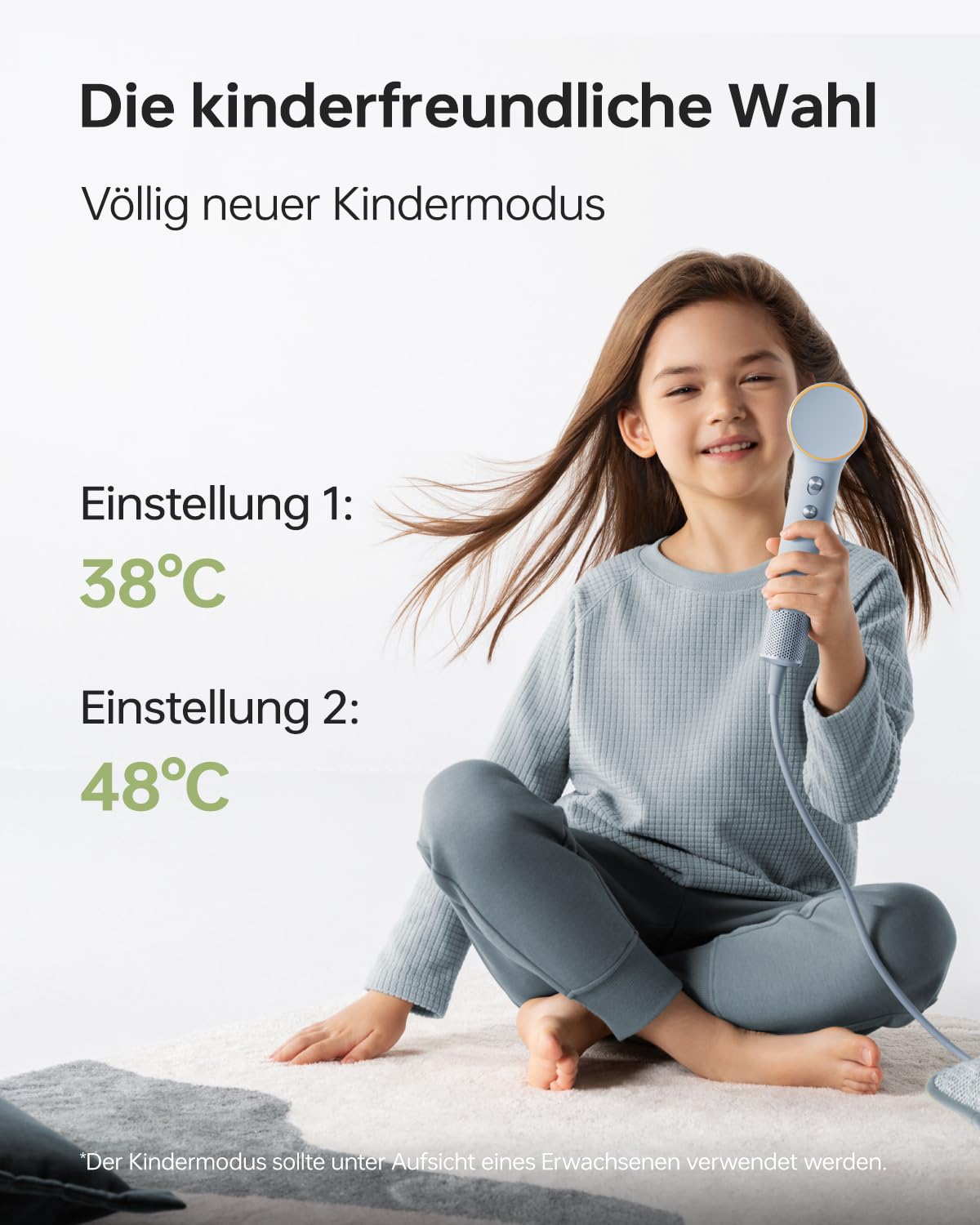 Detalle 1 de Laifen Mini Haartrockner 110.000 U/min