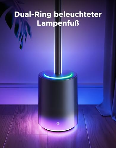 Detalle de Govee Stehlampe 3 mit LuminBlend+ Technologie – RGBWWIC 2100 lm, App- und Sprachsteuerung