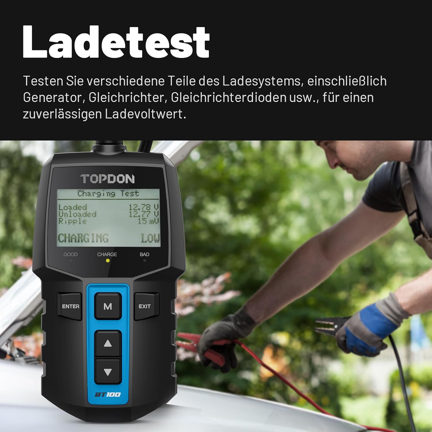 Thumbnail 4 de TOPDON BT100 Batterietester 12V, 100–2000 CCA