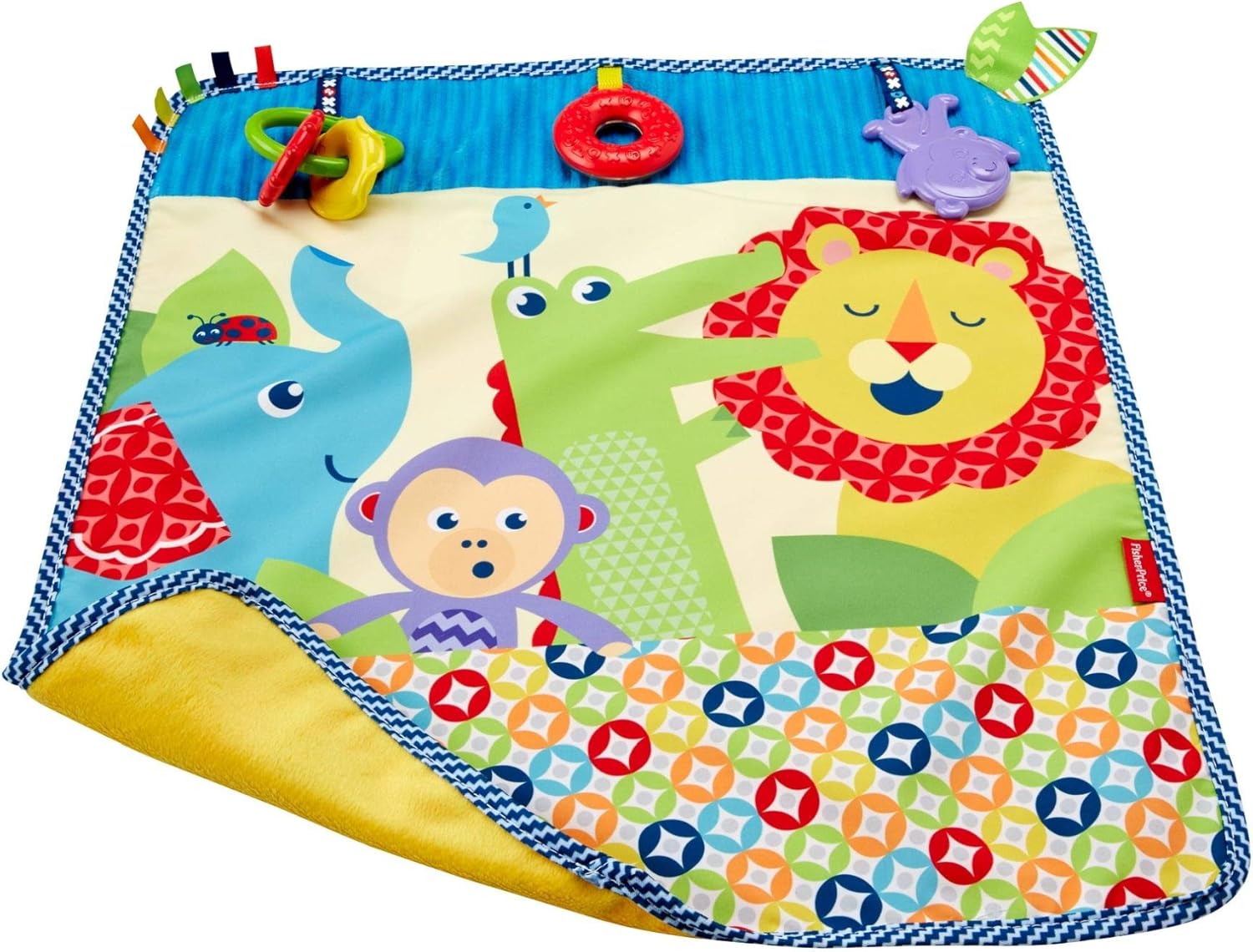 Thumbnail 5 de Fisher-Price Mattel DYW52 🧸 Manta de Actividades para Paseo