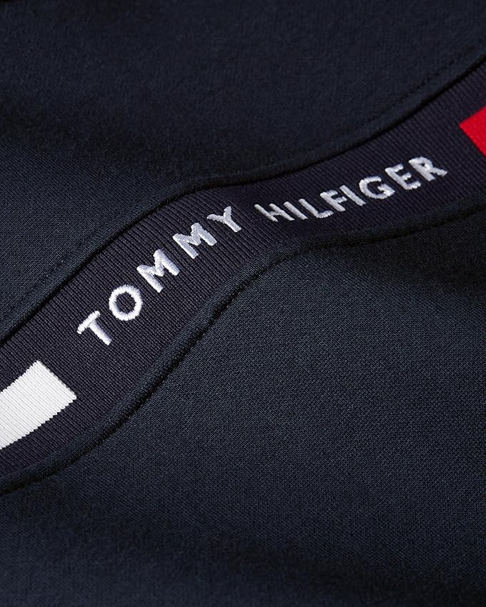 Detalle 2 de Tommy Hilfiger Hoodie Chest Insert con bolsillo canguro, talla S