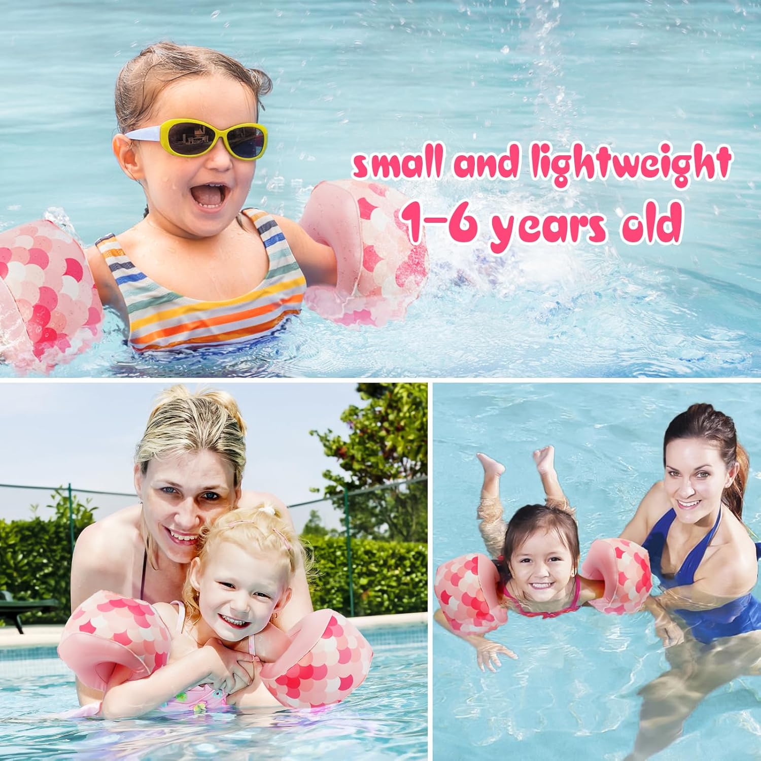 Thumbnail 5 de Baby Armbands Dual Buoyancy Arm Bands for Toddlers (1–6 Years)