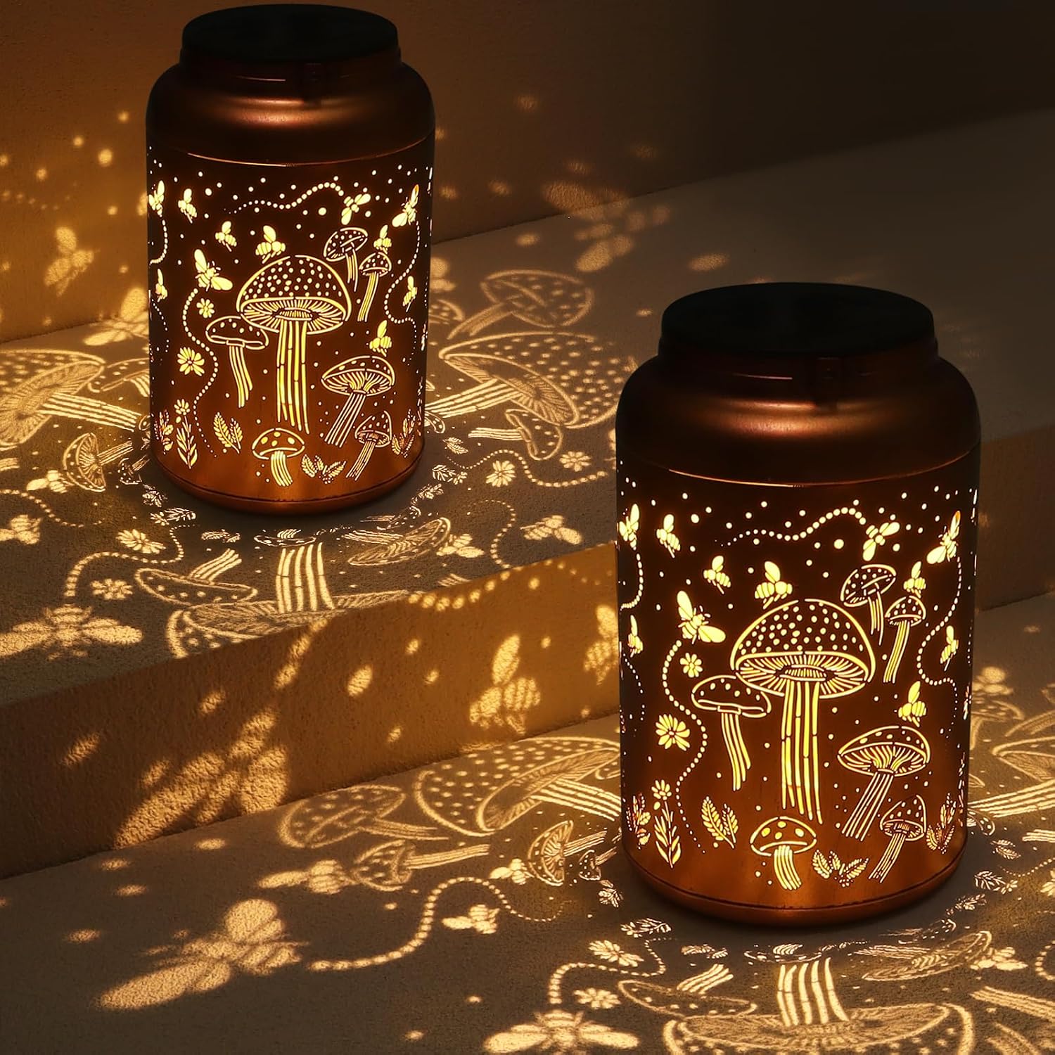 Detalle de Solar Garden Lanterns, 2-Pack