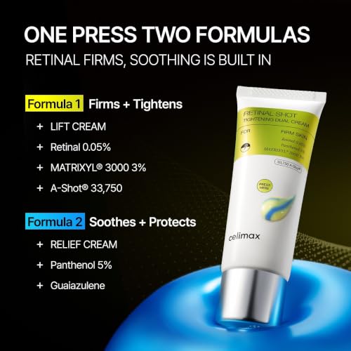 Detalle de Celimax The Vita-A Retinal Shot Tightening Dual Cream – 50 ml
