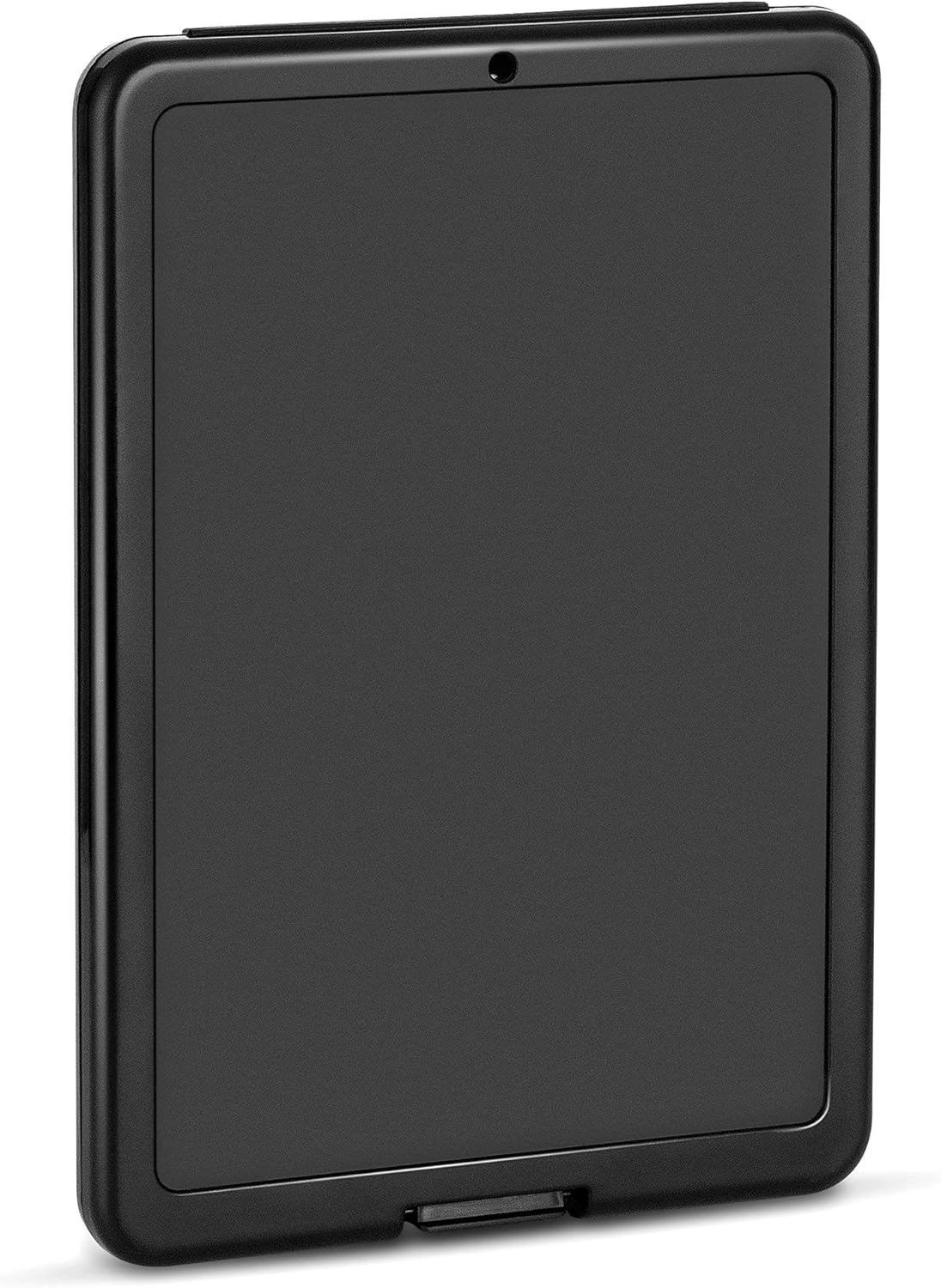Detalle de Amazon Basics Kunststoff-Klemmbrett mit Ablage, Schwarz – 2 Stück
