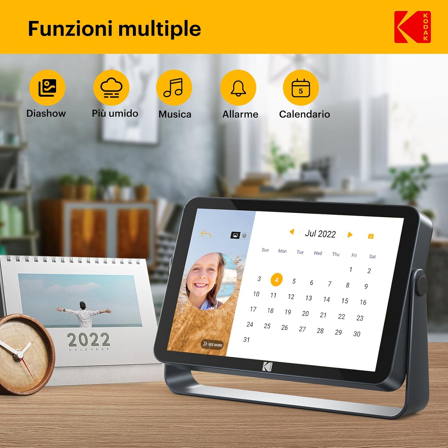Thumbnail 3 de Kodak Cornice Digitale 10.1 WiFi 32GB