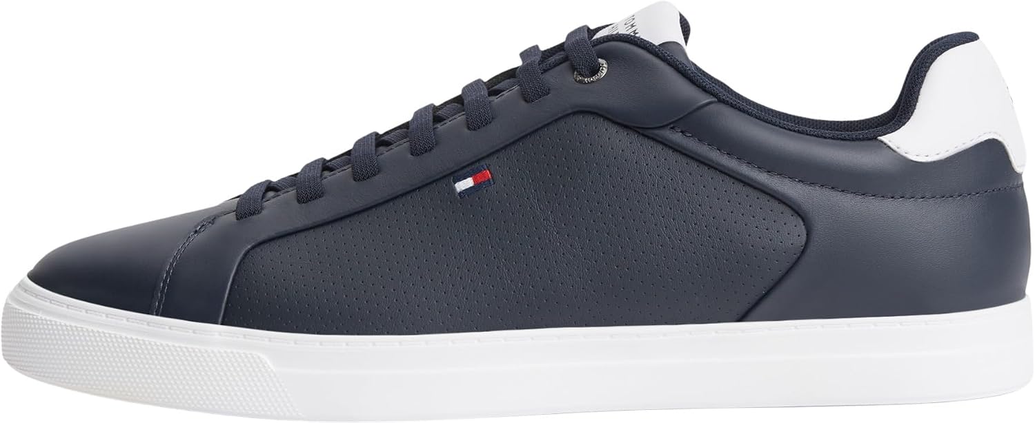 Thumbnail 6 de Tommy Hilfiger Icon Court Low Top Leather Trainers