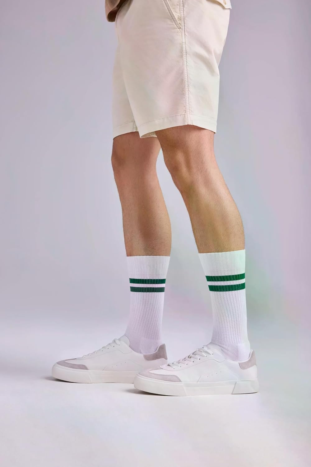 Detalle 2 de Falke Chaussettes Mixte – chaussettes montantes en coton premium, unisex