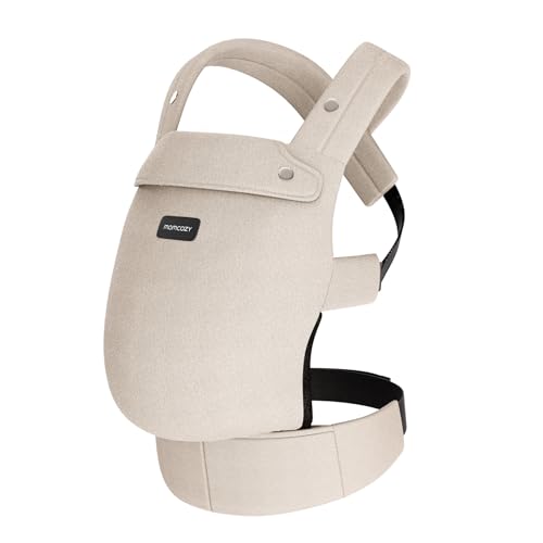 Thumbnail 7 de Momcozy Porte-bébé Ergonomique 3-en-1 en coton kaki — de 3 à 24 mois (3,2–20 kg)