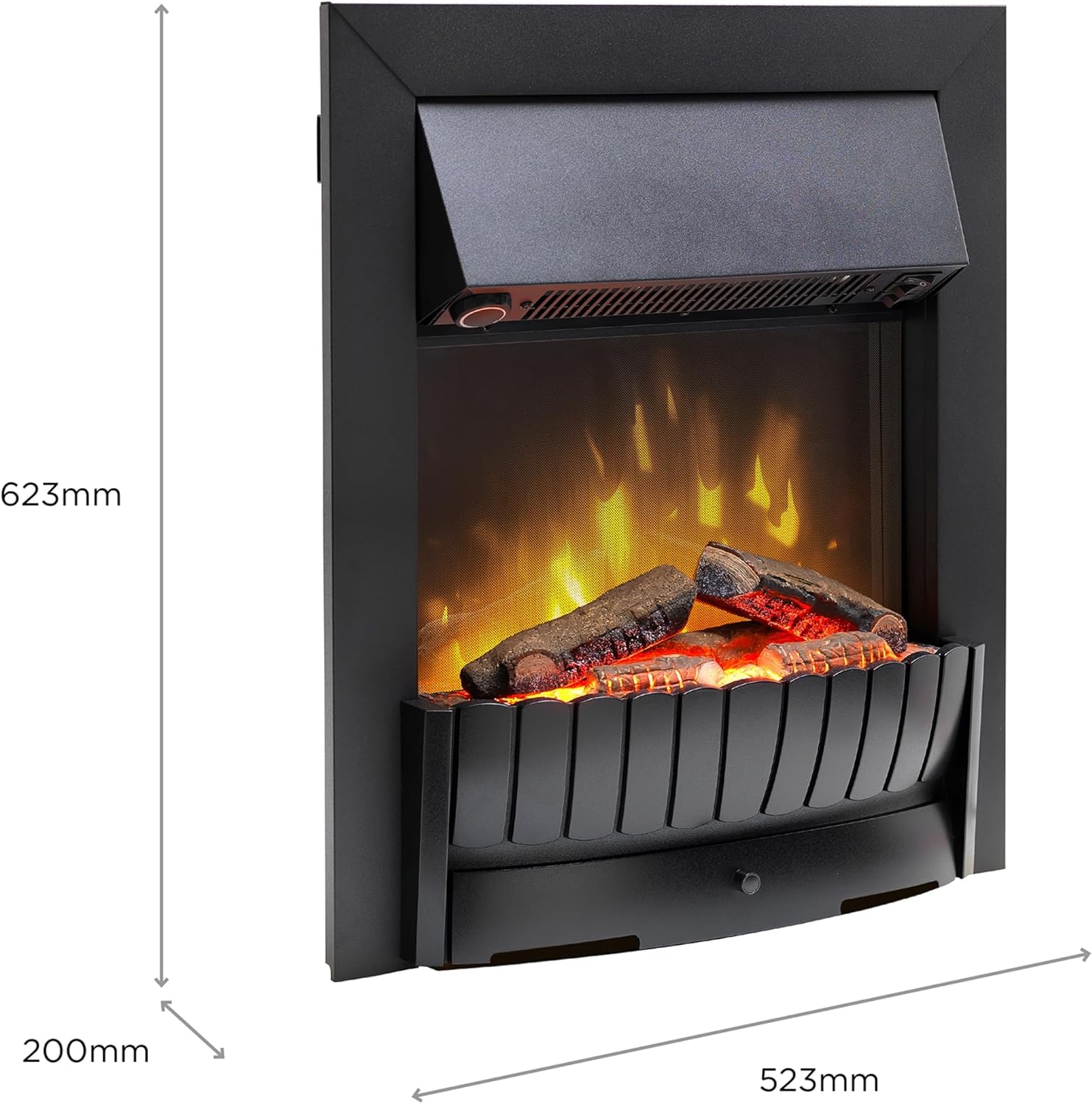 Thumbnail 4 de Dimplex Clement Optiflame 2kW electric fire