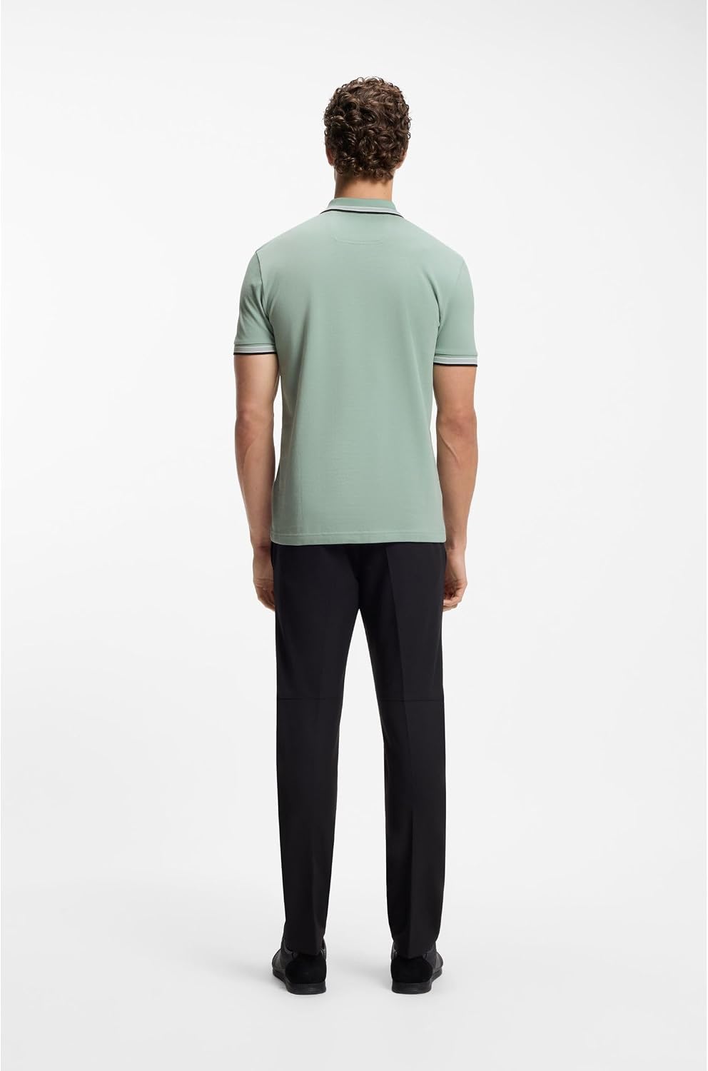 Detalle de Boss Polo da Uomo Open Green 360, XL