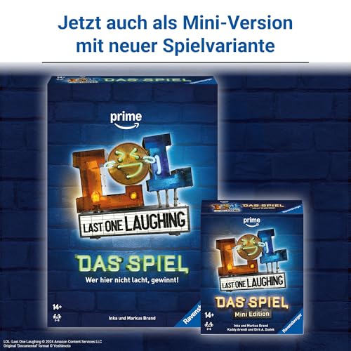 Detalle 2 de Ravensburger 27524 Last One Laughing – Das Partyspiel für 3–8 Comedy-Fans ab 14 Jahren