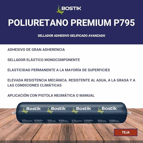 Detalle de Bostik P795 Masilla poliuretano 600 ml