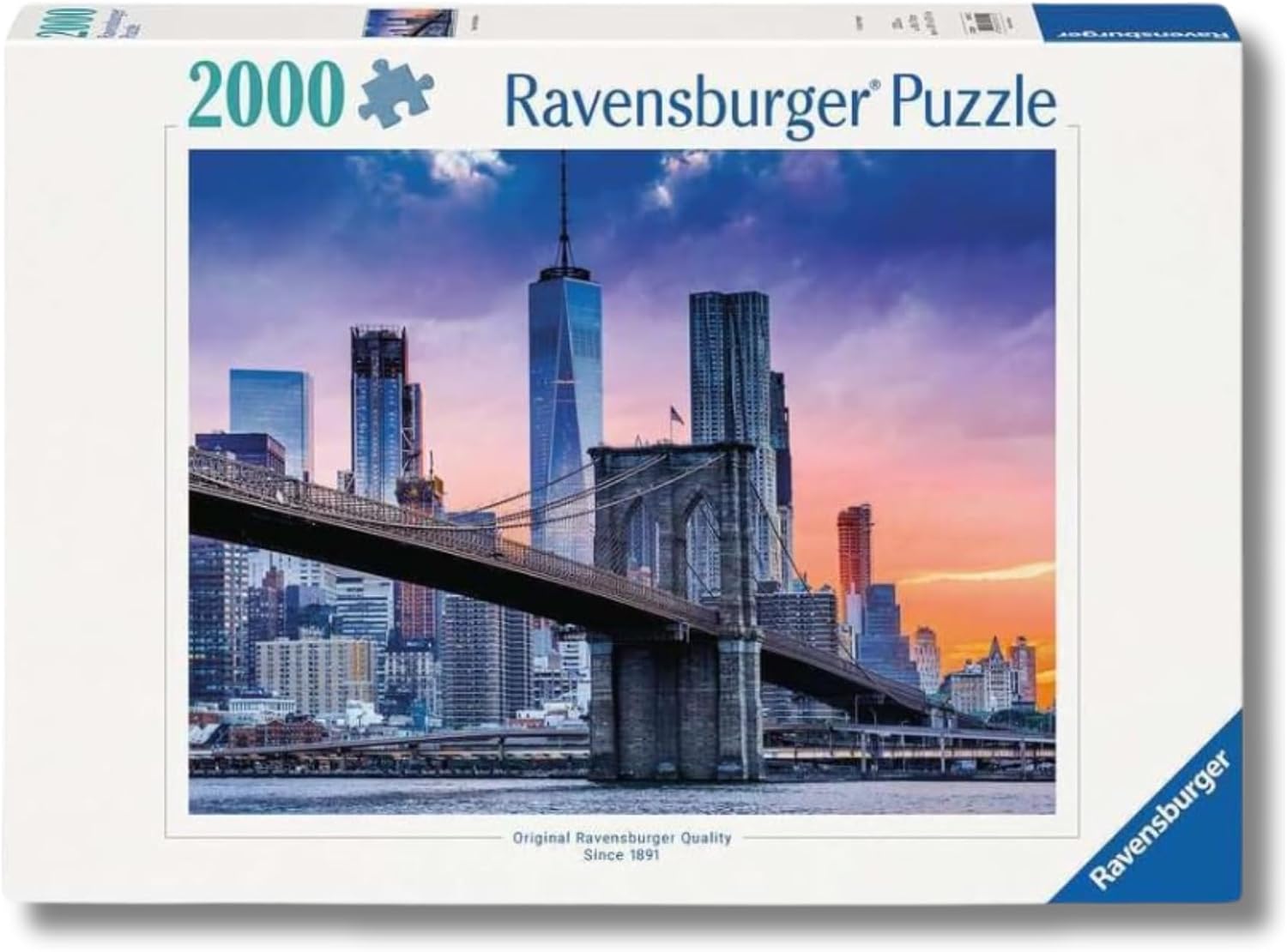 Detalle de Ravensburger Brooklyn-Manhattan 2000 pezzi 🧩