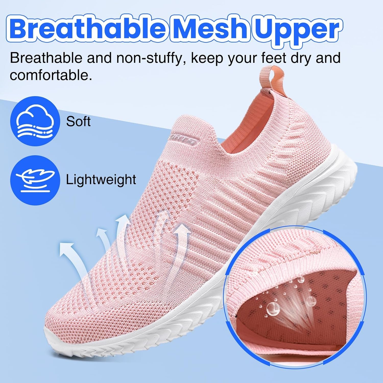 Thumbnail 2 de Hanani Slip-on Basket : Chaussures de sport respirantes et légères pour homme et femme