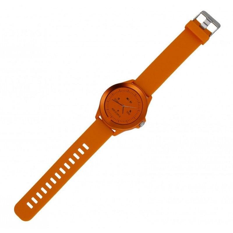 Detalle 2 de Forever Colorum CW-300: Smartwatch naranja para un estilo atrevido y bienestar diario