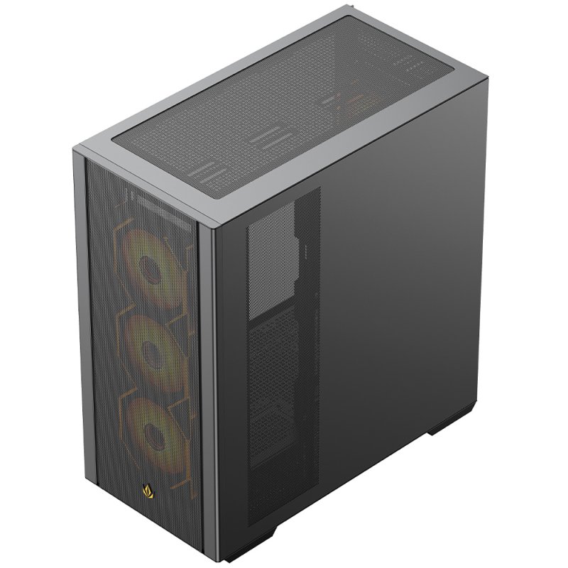 Detalle de Forgeon Airflow Noxis ARGB USB-C Mesh ATX Negra