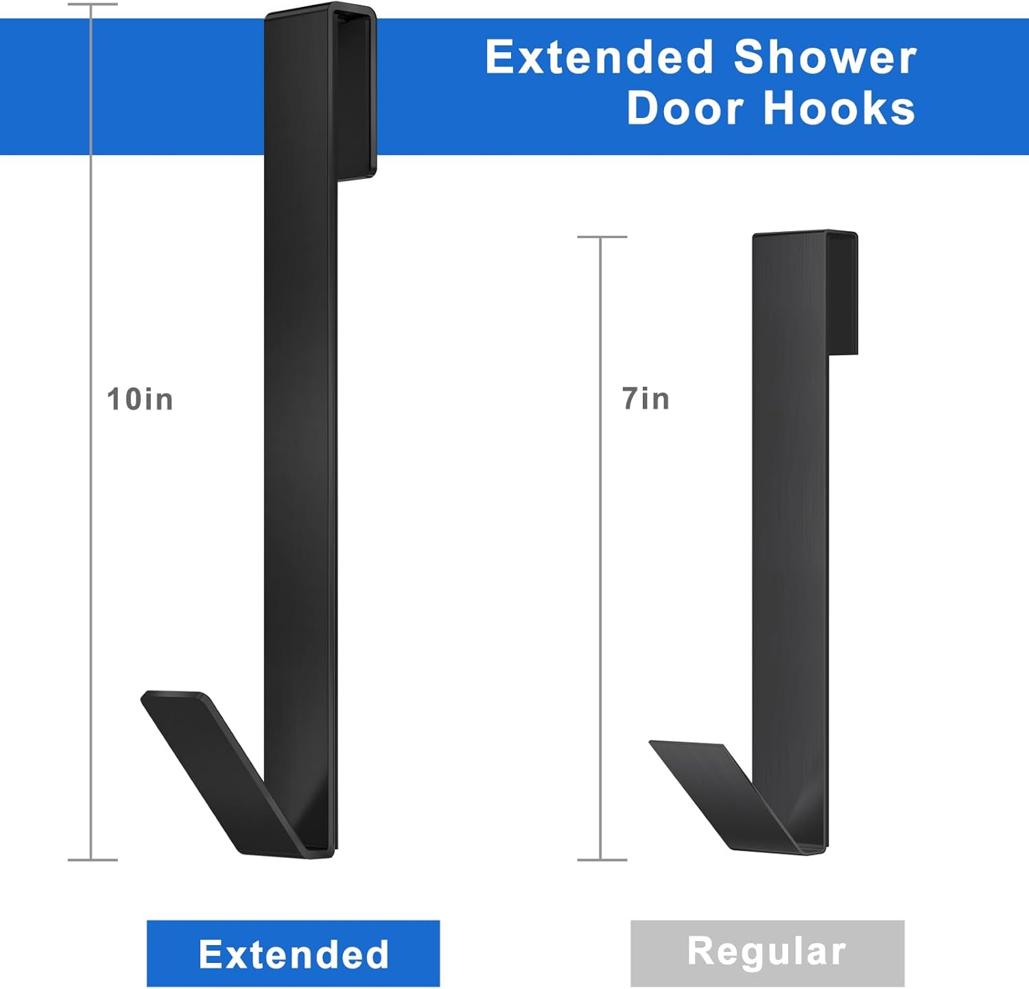 Thumbnail 2 de FUMAX Duschhaken 25,4 cm 3er-Set