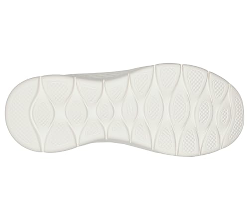 Detalle 2 de Skechers Mujer Go Walk Flex Relish Slip-In Entrenador – Off White Textile/Trim, 37 EU